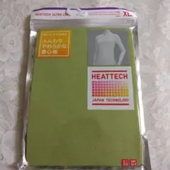 レディースHEATTECH ウルトラライト 長袖Tシャツ XL グリーン新品