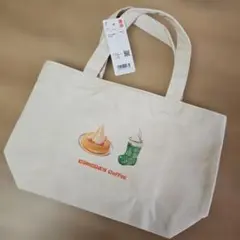 新品未使用★名古屋限定★ユニクロ コメダ珈琲ミニトートバッグ