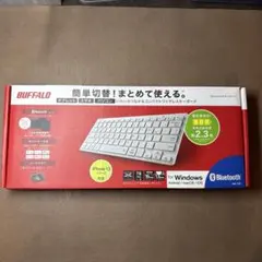 BUFFALO Bluetoothキーボード BSKBB310