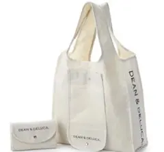 【新品】DEAN & DELUCA エコバッグ アイボリー