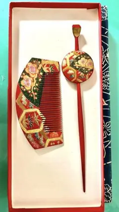 未使用美品　かんざしと櫛のセット