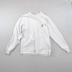 ビームスハート サーフベアー ポケット付き 刺繍 長袖Tシャツ M 白のサムネイル