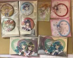 さ*回様 セーラームーン ローソン 缶バッジ　カード　ゴム　セット
