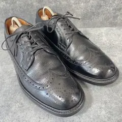 【美品】リーガル REGAL 2585 ウィングチップ 黒 レザー 25㌢