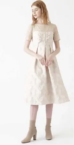 ジルスチュアート　Ｅｎｄｙ ＲＯＢＥ　シルヴァコンビ　ワンピース