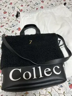 collect de zikzin ボアショルダーバッグ　チャン・グンソク