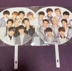 SnowMan 集合団扇 カウコン 2枚セット