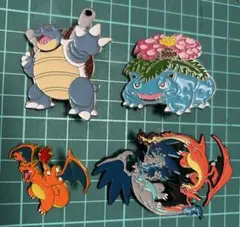 非売品】ポケモン ピンバッジ ピカチュウ プラスル マイナン ゴンベ