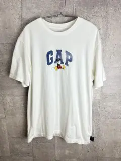 (U)Gap × ディズニー ミッキーマウス GAPロゴTシャツ
