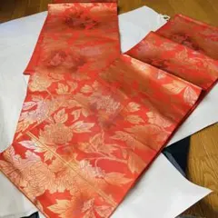 袋帯　正絹　金糸　刺繍　お祝い　美品　訪問着　振り袖 和装 和服