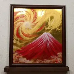 パワーアート！開運絵画 ウエノイチローFuji to Ryu 富士と龍 - メルカリ