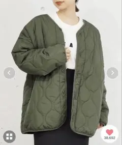 tiptop キルティングジャケット