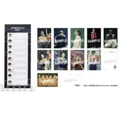 Snow Man 付箋 ポストカード