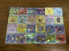 ポケモンチョコウエハース　シール　コンプリート