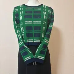 ROPE PICNIC ロペピクニック ニット トップス 38 M グリーン