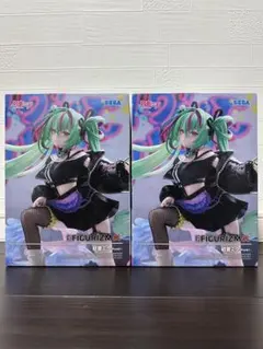 初音ミク FIGURIZMα Punk！ フィギュア 2個セット　新品未開封品