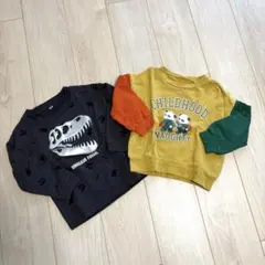 キッズ　トレーナー　2枚セット