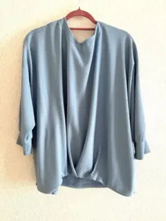 Vanilla studio 3L ブルー シャツ