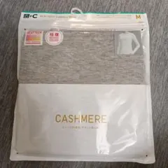 【新品未使用】ユニクロヒートテックカシミヤ ブレンド　クルーネック　グレー M
