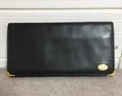 ★No36191 ダンヒル レザー 折り畳み 長財布 ウォレット 札入れ