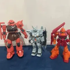 塗装済み完成品3体セット】EG ガンダム・HG ガンキャノン・HG