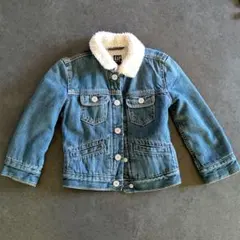 美品 GAP デニムジャケット 110 ( XS ) ギャップ デニムジャケット