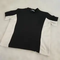 ZARA ザラ 半袖 Tシャツ ブラック ホワイト 白黒 バイカラー Mのサムネイル