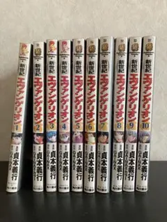 新世紀エヴァンゲリオン 漫画全巻 収納ブックエンド 碇シンジ育成計画1