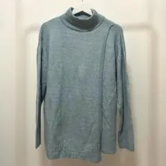 erie conforto ハイネックニット ブルー