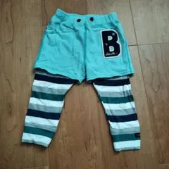 DOUBLE.B　ダブルビー アクアブルー ボトムス 80cm