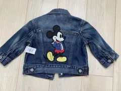 Baby GAP ミッキーマウス デニムジャケット 6-12ヶ月