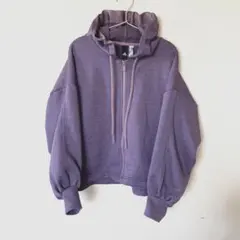 アディダス　ジャンバー　ピンク　フードつき