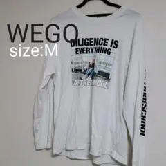 値下げしました！WEGO 転写 長袖 Tシャツ