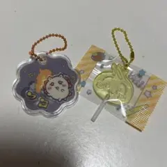 ちいかわ アクリルキーホルダー 2個セット　うさぎ　シーサー
