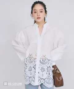 basement online 刺繍ブラウスのサムネイル