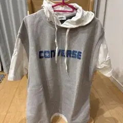 CONVERSE パーカー グレー M 未着用品
