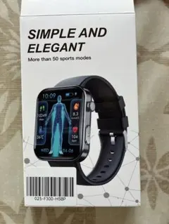 スマートウォッチ ブラック　Ｆ300