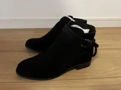 coen フェイクレザー ショートブーツ Mサイズ