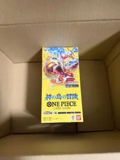 未開封　ワンピースカードゲーム　神の島の冒険　テープ付き