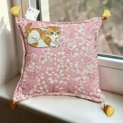 mofusand モフサンド ×日比谷花壇 ゴブラン織クッション