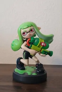 スプラトゥーンamiibo イカガール グリーン