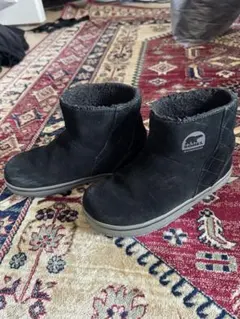 SOREL ブラックショートブーツ
