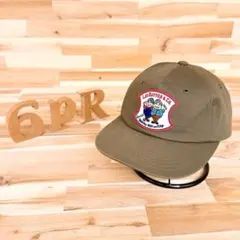 レア/廃番【カシラ】ラックス ハッター ワッペン キャップ アメリカン カーキのサムネイル