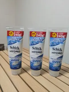 Schick HYDRO シェービングジェル増量タイプ 240g 3本セットのサムネイル
