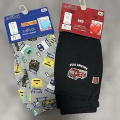【新品】しまむら プラレール・トミカレギンス 90cm 2枚セット