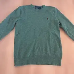 POLO RALPH LAUREN クルーネックニット グリーン XSのサムネイル