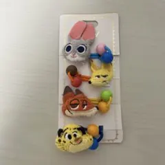 ズートピア　ヘアゴム　ディズニーストア　ニック　ジュディ