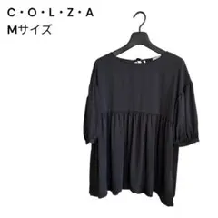 C・O・L・Z・A 後リボンブラウス ブラック　Mサイズのサムネイル