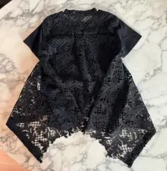 未使用 サカイ レースドッキングTシャツ Size 2