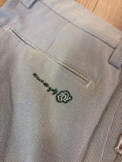 ZOY ゴルフパンツ ストライプ柄 メンズ